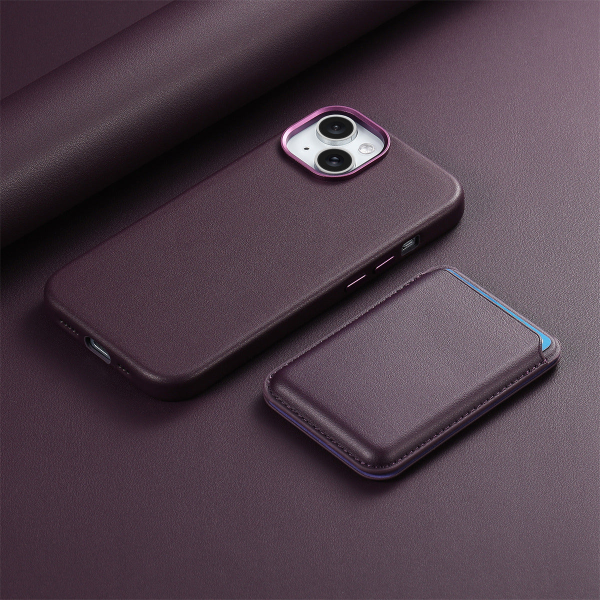 PURR Leather Detachable Wallet Phone Case with Magsafe for iPhone