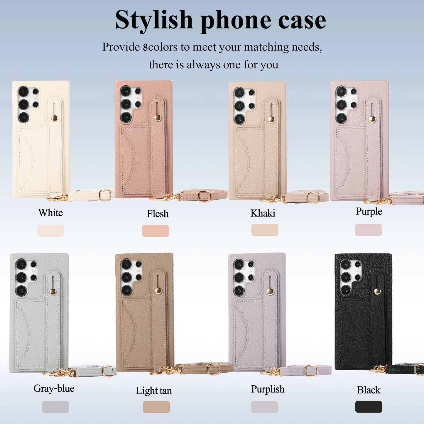 Litchi pattern mobile phone case for Samsung