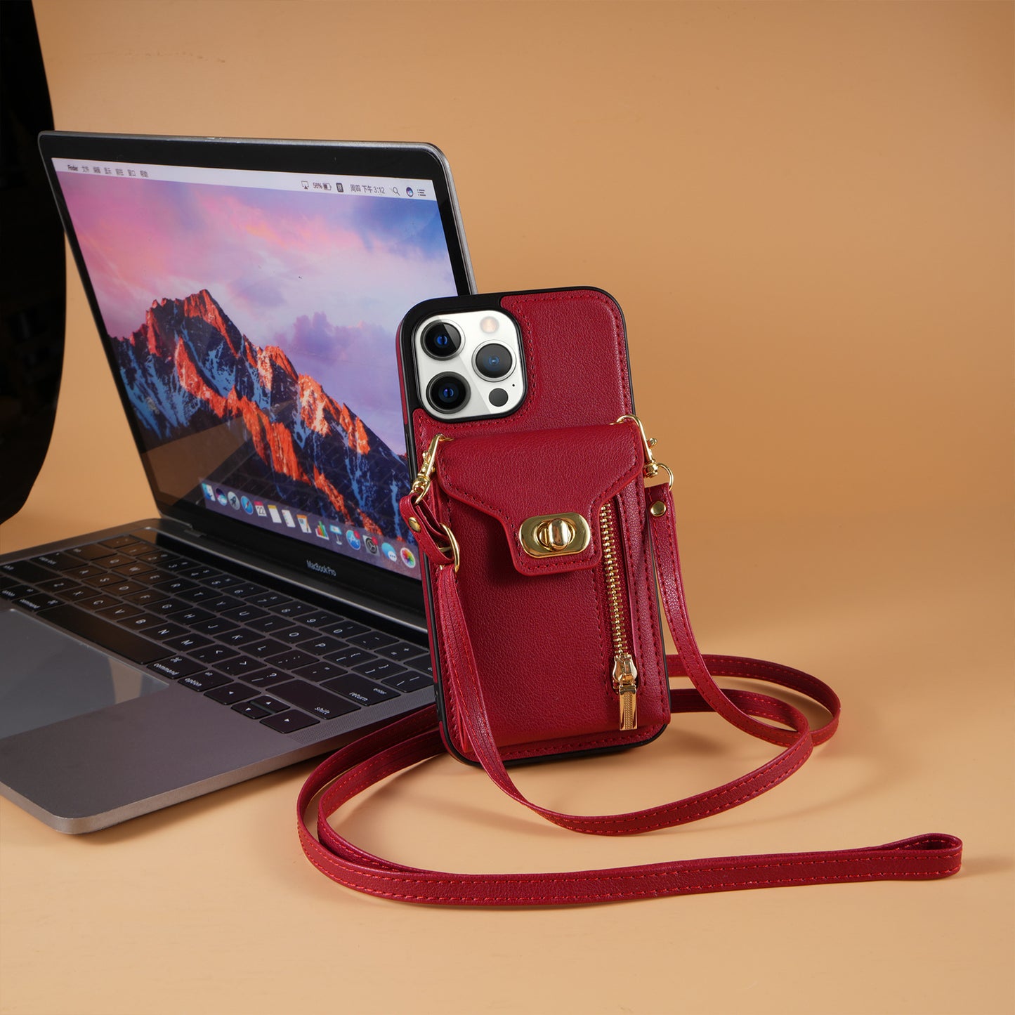 Zippered Organ Phone Case for iPhone