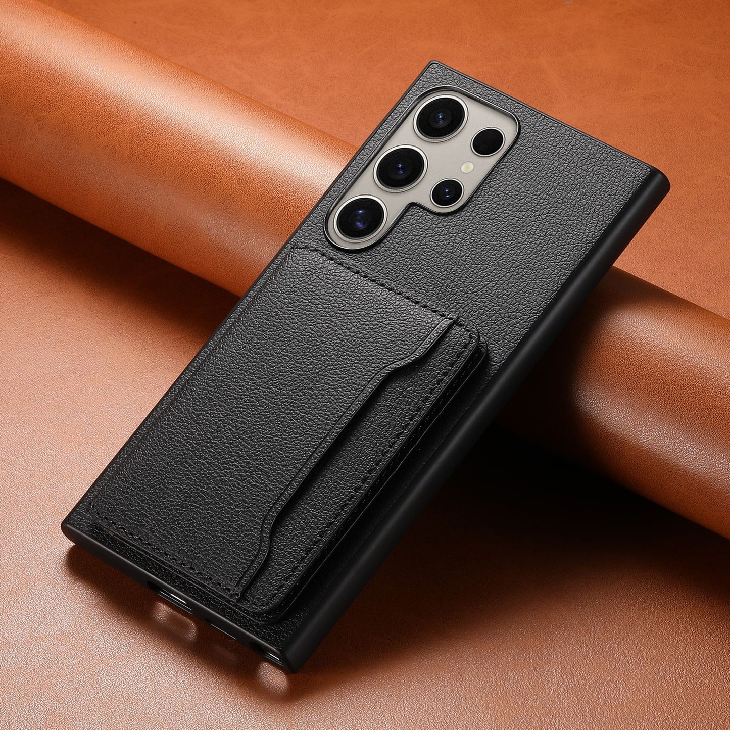 Leather Card Slot Phone Case for Samsung Galaxy
