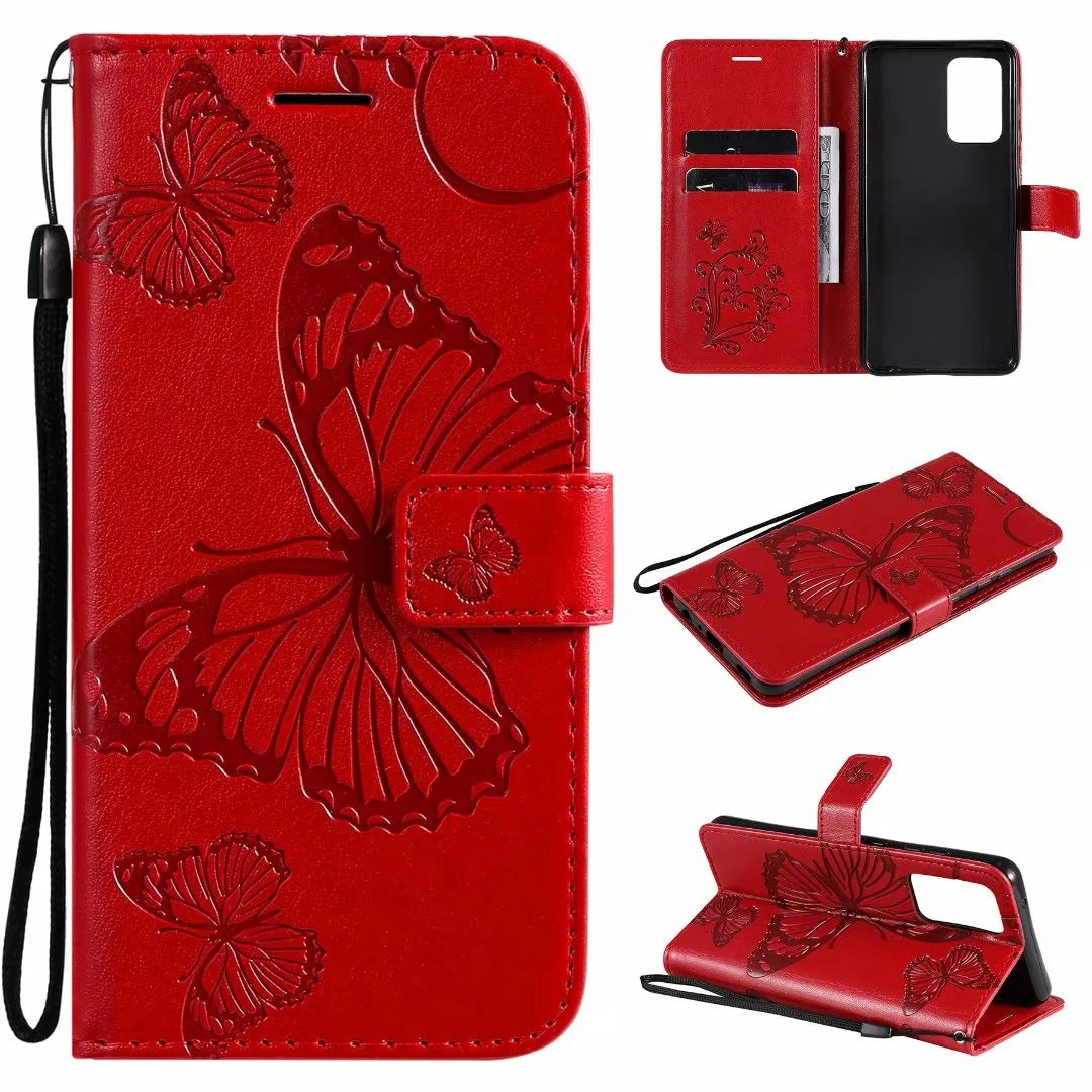 Leather Wallet Flip Phone Case for Samsung Galaxy