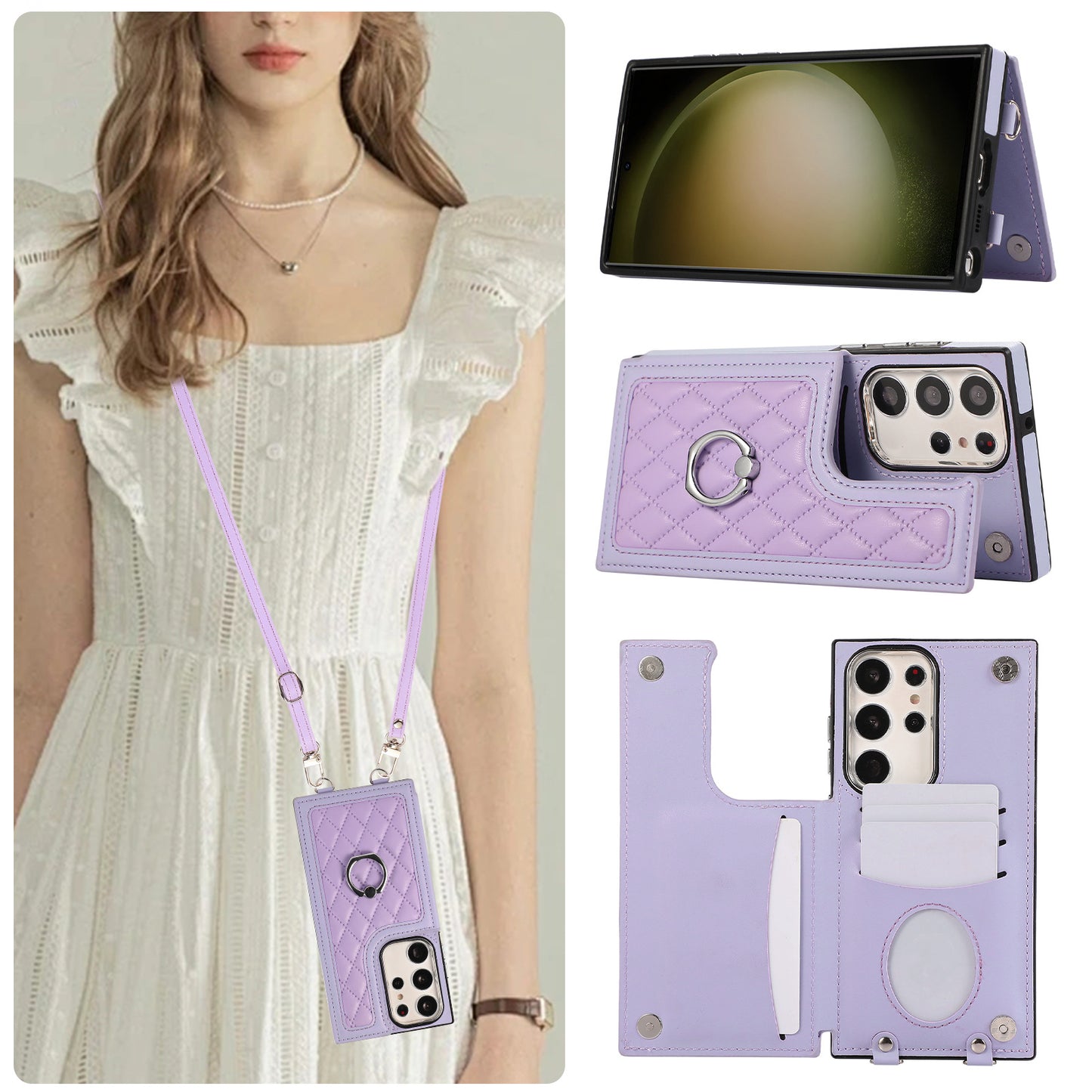 Finger Ring Phone Case for Samsung Galaxy