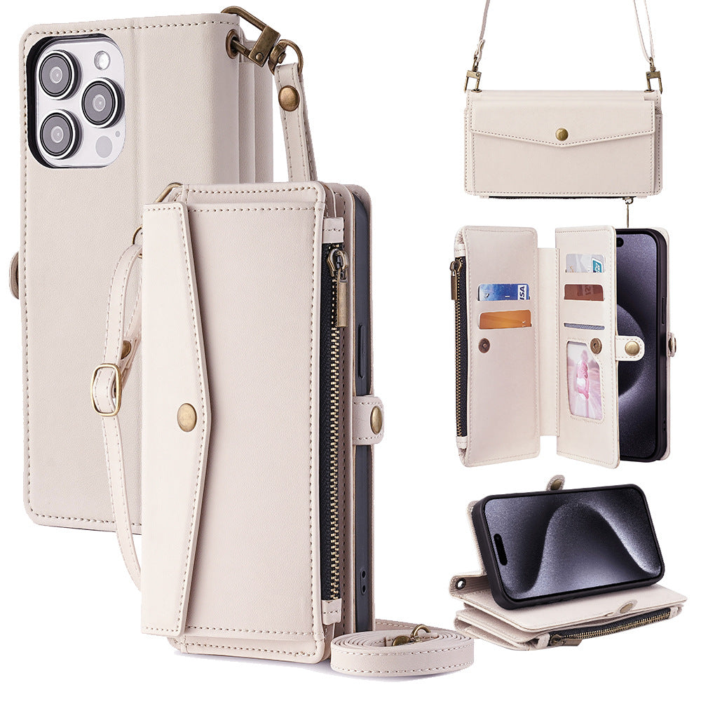 Versatile High-Capacity Wallet Phone Case for Samsung Galaxy A
