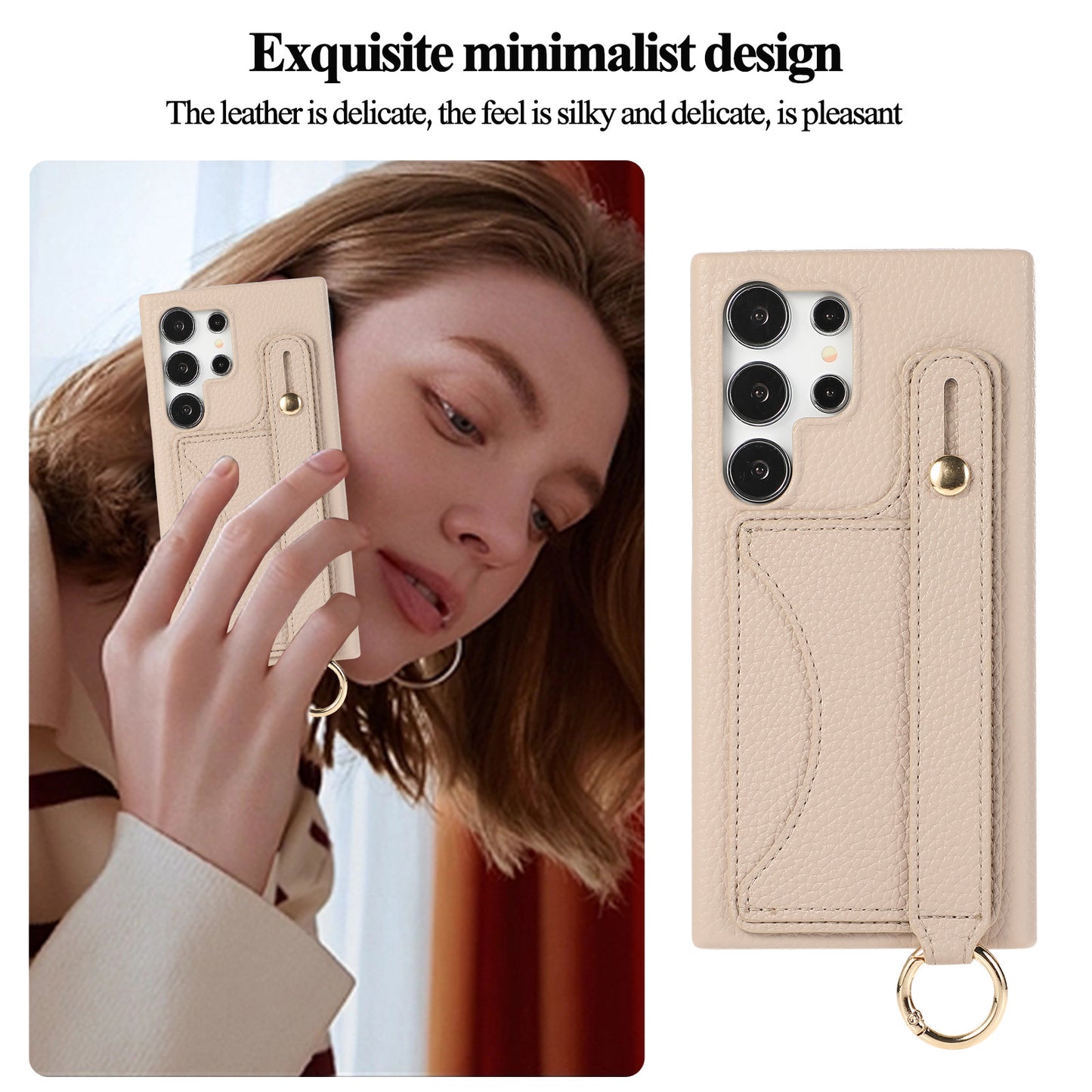 Litchi pattern mobile phone case for Samsung