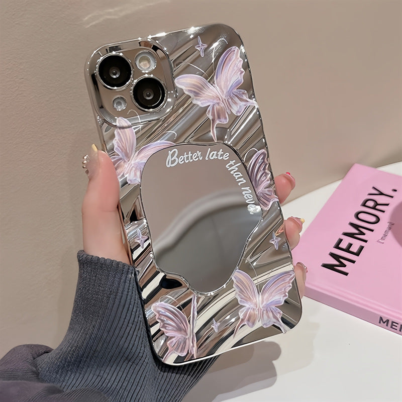 Butterfly Mirror Soft iPhone Case