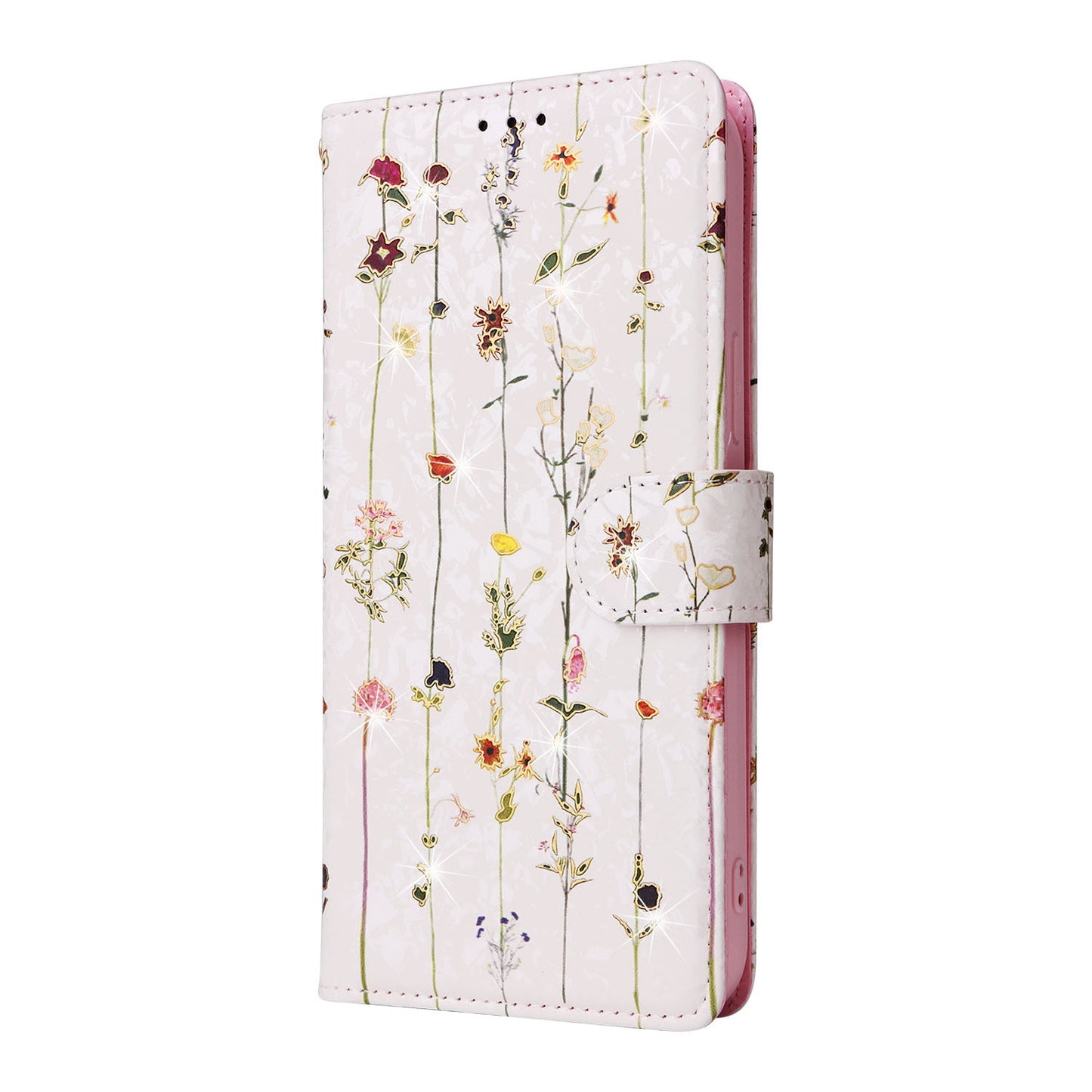 Anti-theft Brush Stamping Leather Flip Phone Case for Samsung Galaxy
