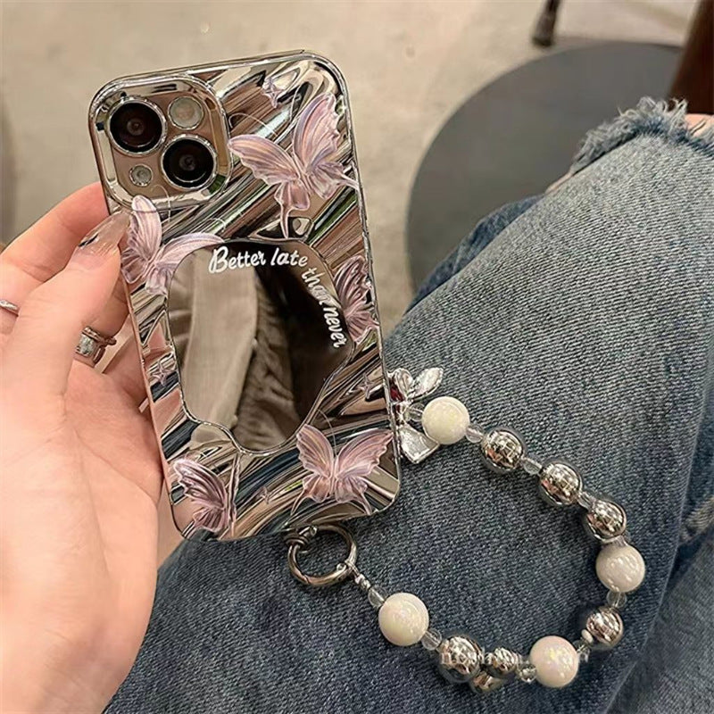 Butterfly Mirror Soft iPhone Case