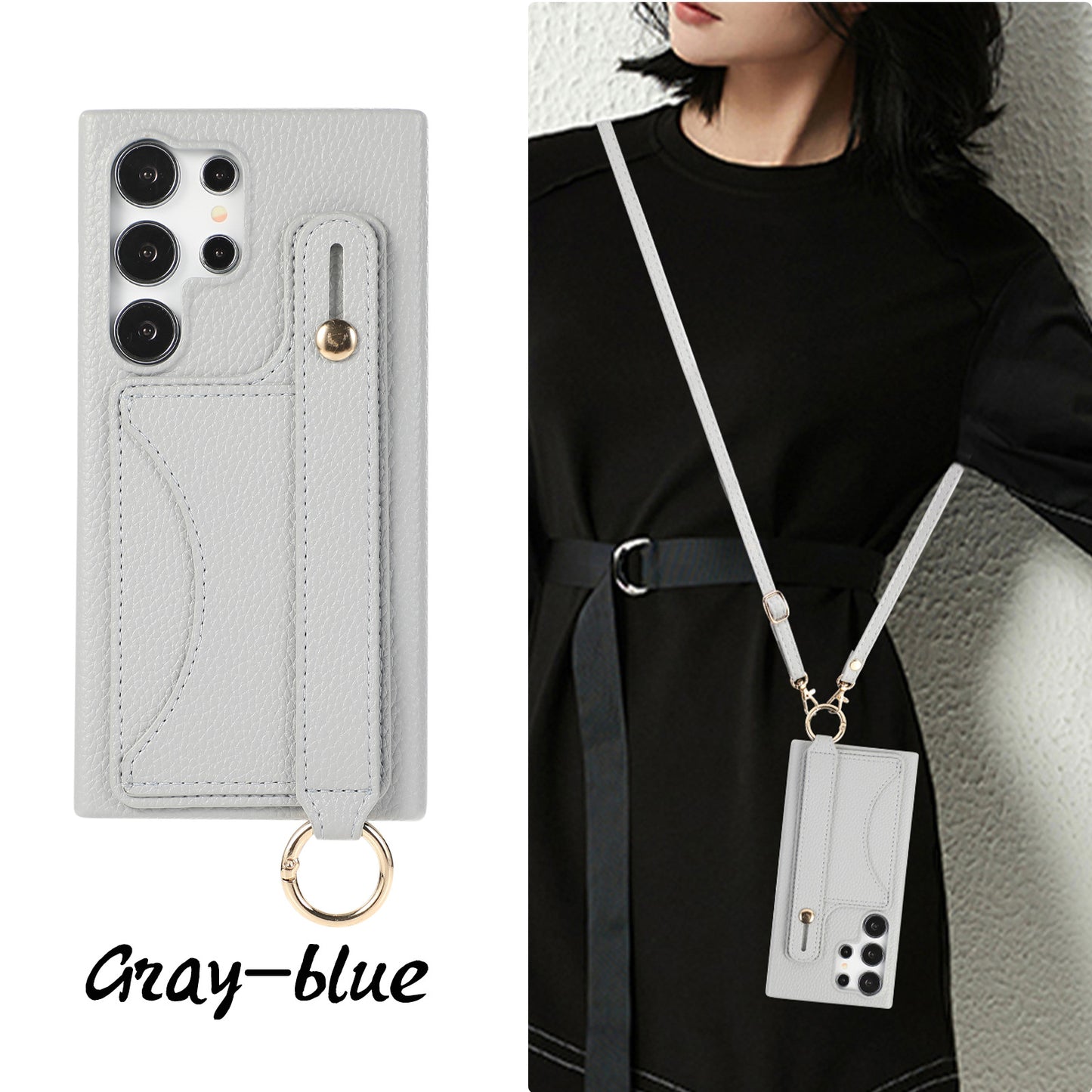 Litchi pattern mobile phone case for Samsung