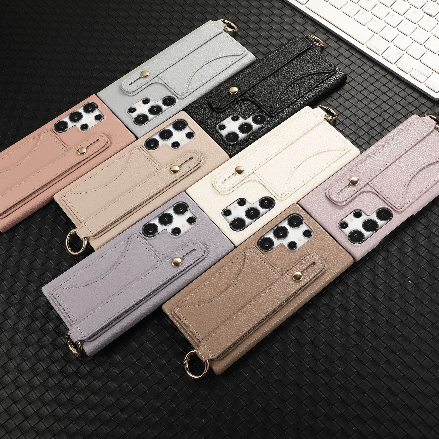 Litchi pattern mobile phone case for Samsung