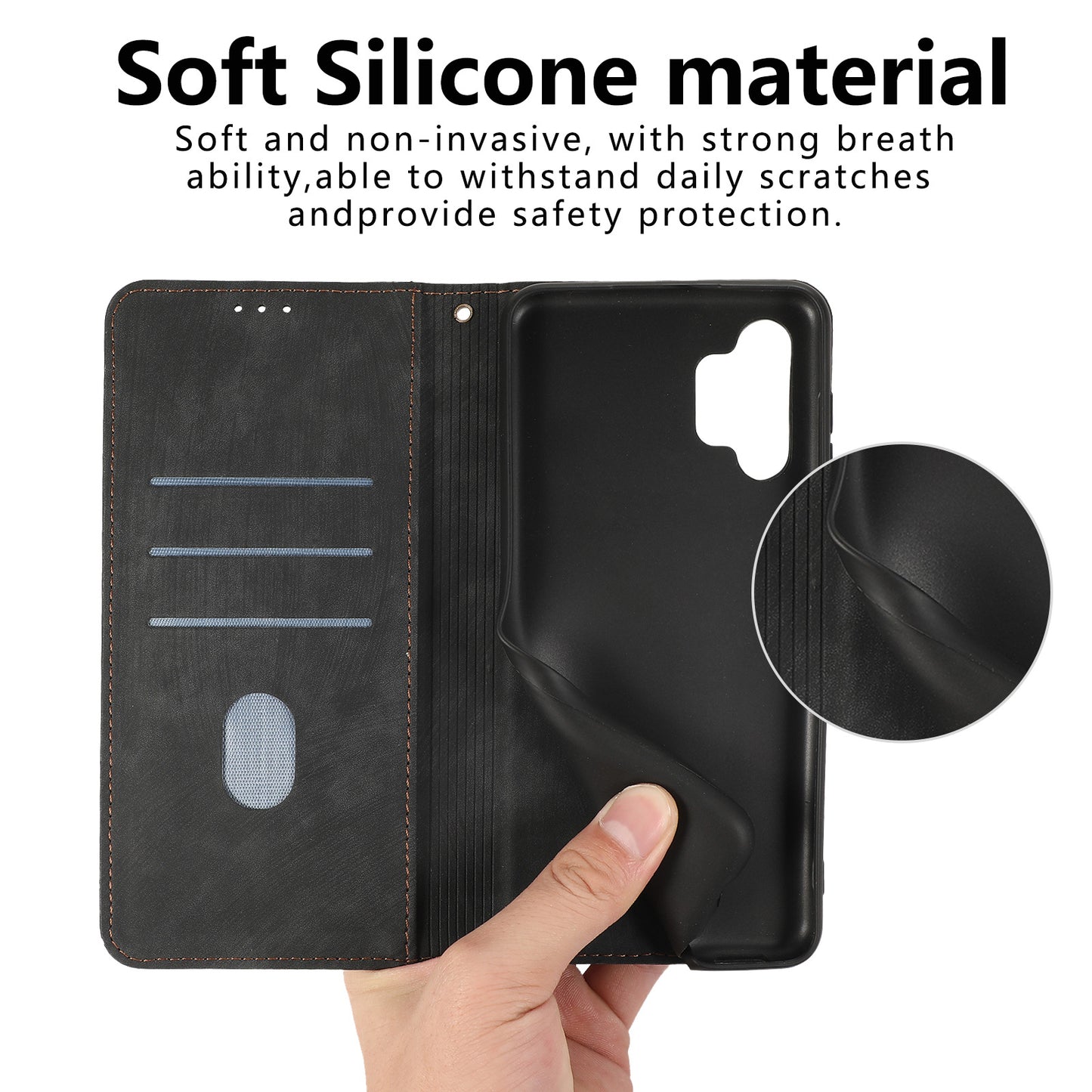 Leather Phone Case for Samsung Galaxy