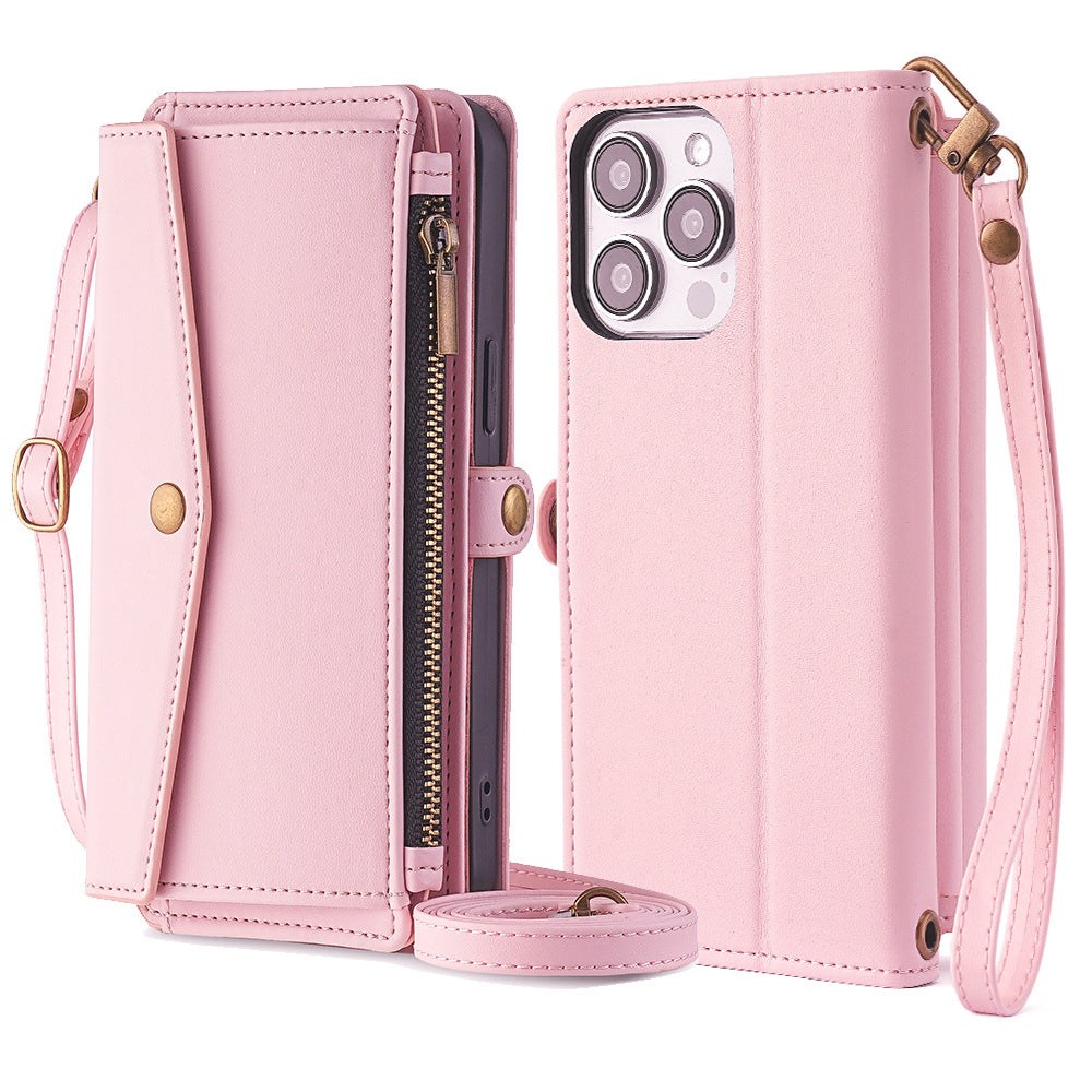 Versatile High-Capacity Wallet Phone Case for Samsung Galaxy