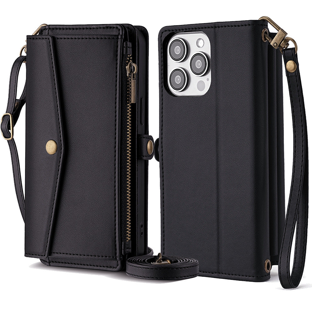 Versatile High-Capacity Wallet Phone Case for Samsung Galaxy A