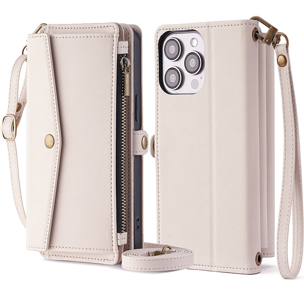 Versatile High-Capacity Wallet Phone Case for Samsung Galaxy
