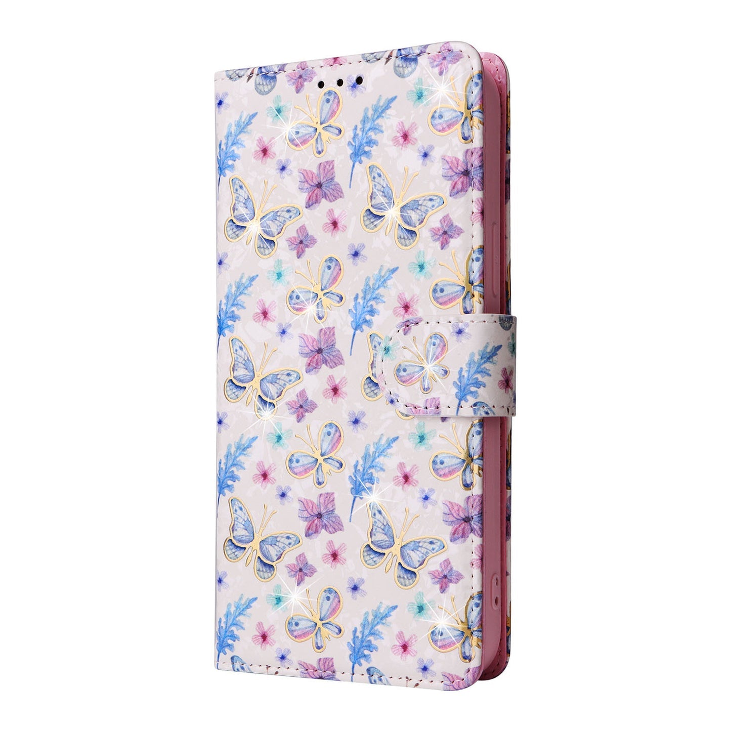 Anti-theft Brush Stamping Leather Flip Phone Case for Samsung Galaxy