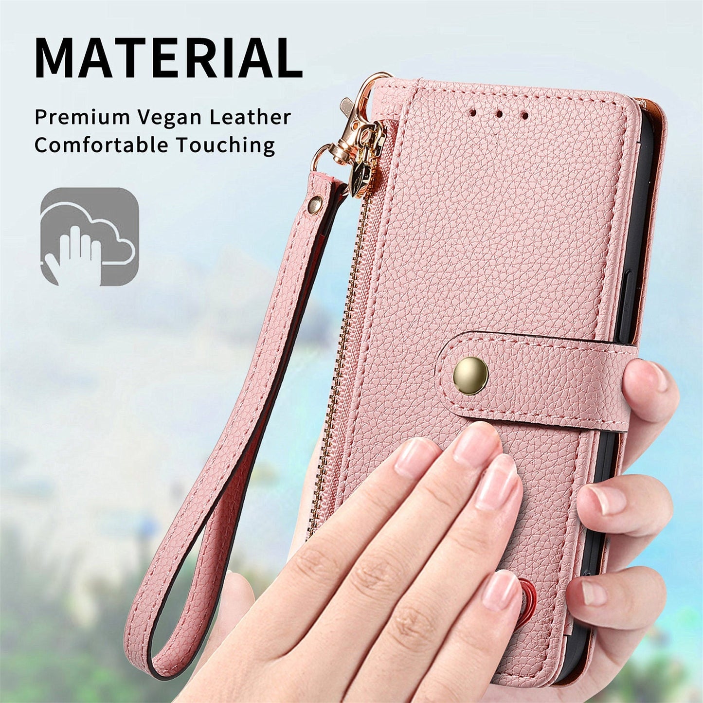 RFID Crossbody Wallet Flip Case for Google Pixel