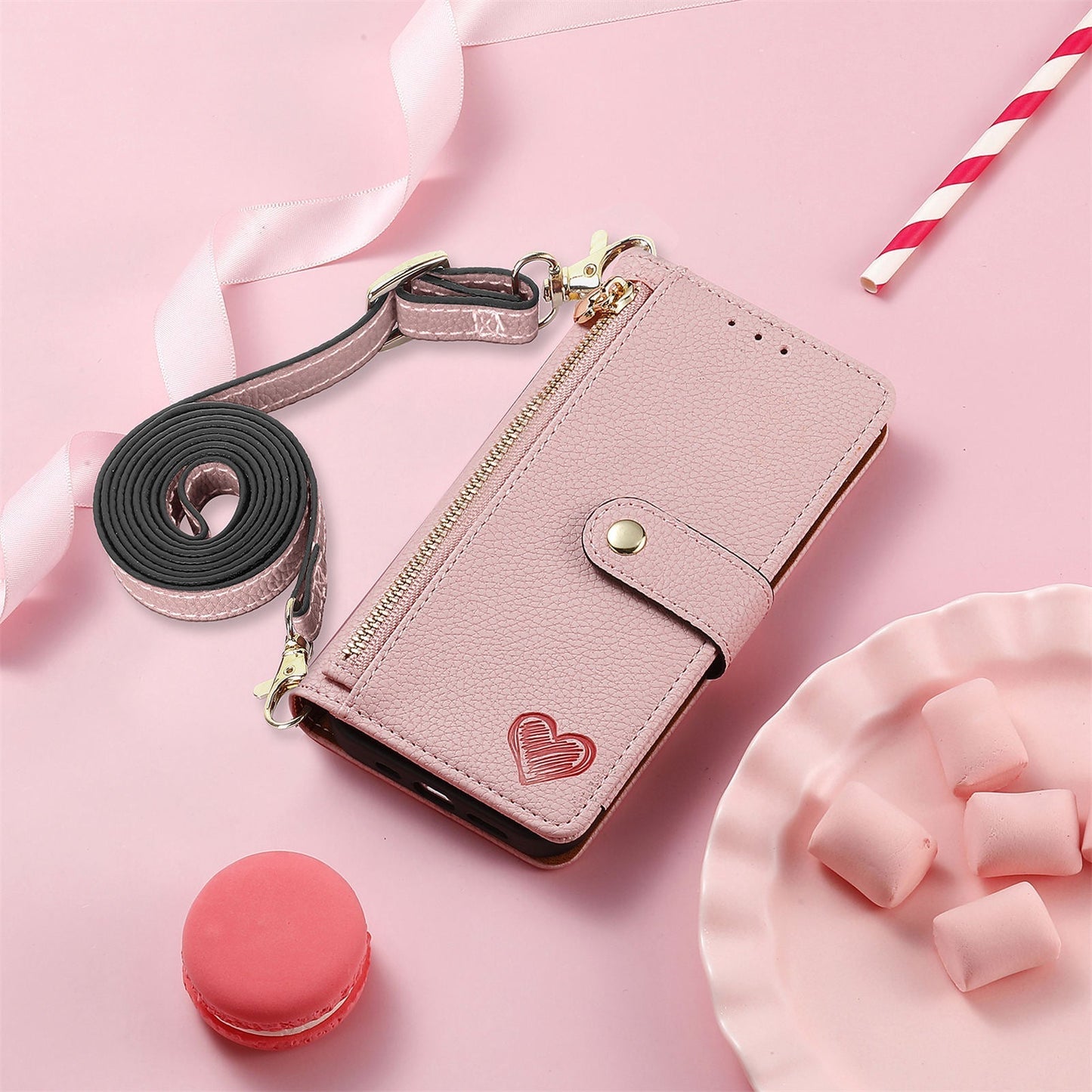 RFID Crossbody Wallet Flip Case for Google Pixel
