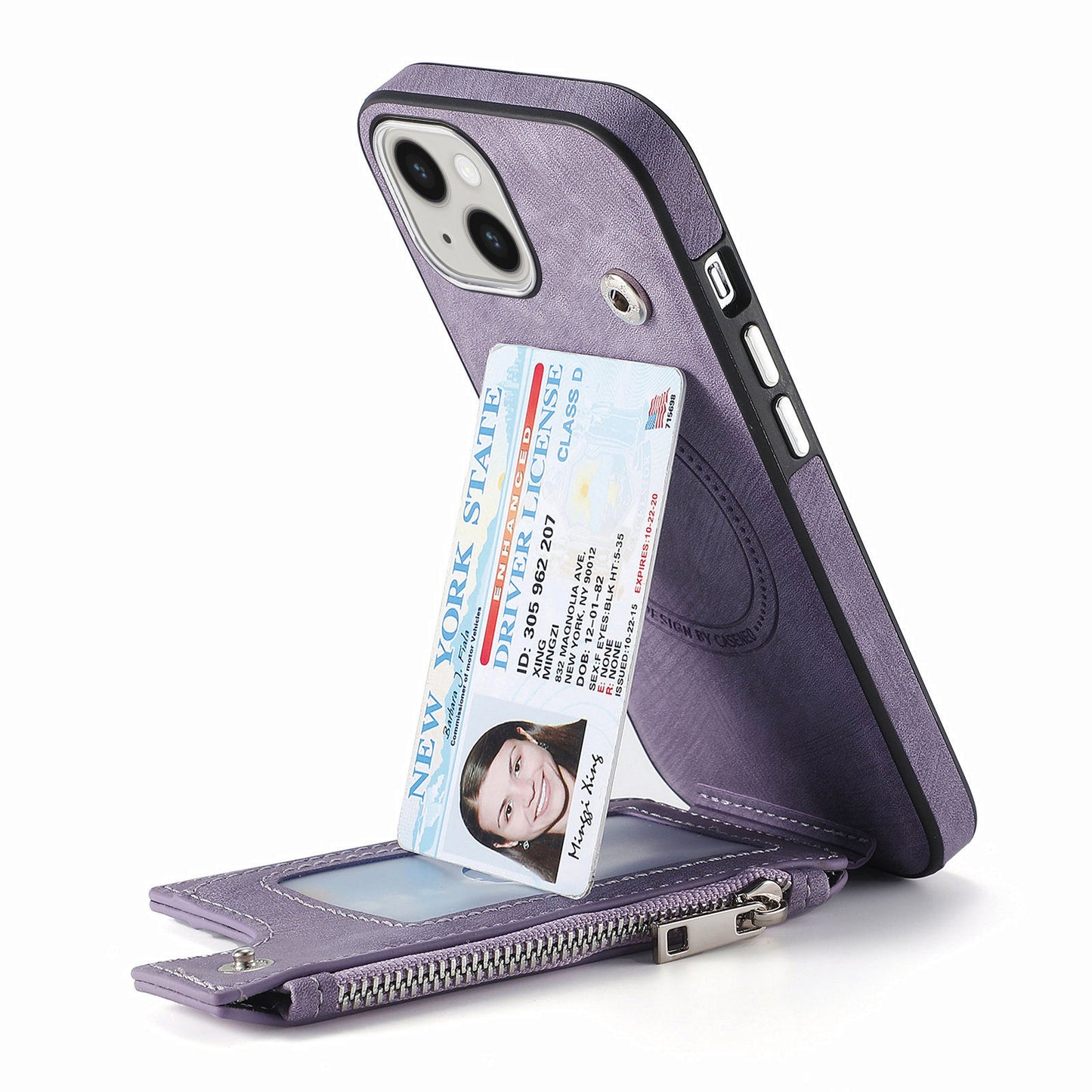 Versatile Magsafe Zipper Case for iPhone