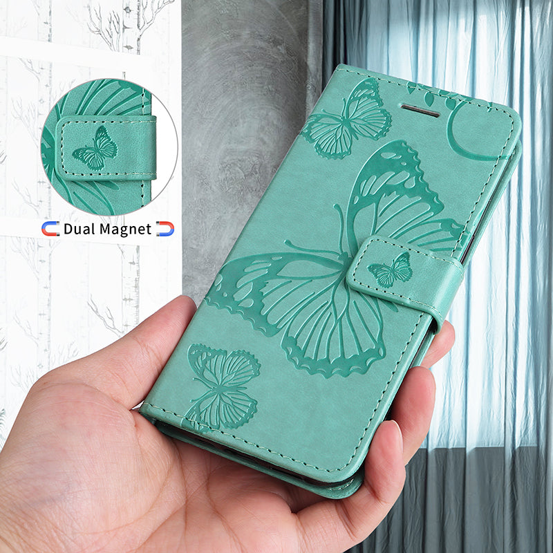 Leather Wallet Flip Phone Case for Samsung Galaxy