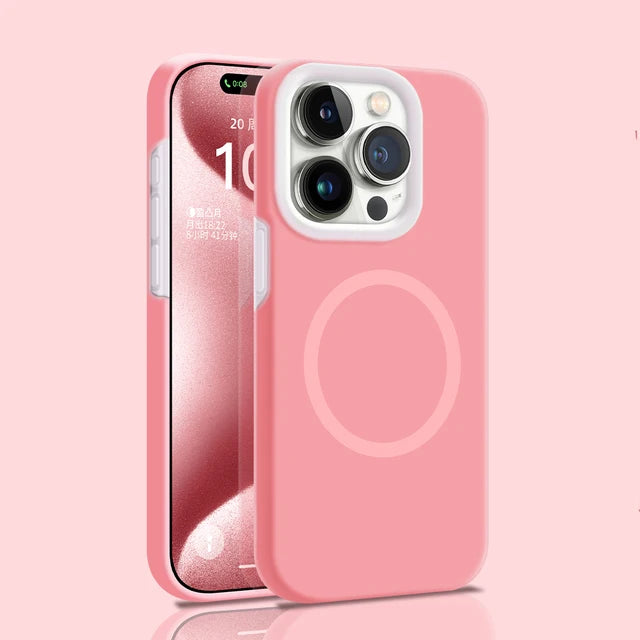 Luxury Matte Jelly Magnetic Magsafe Case for iPhone