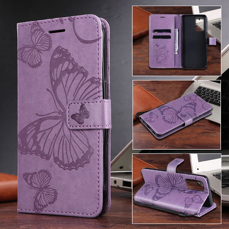 Leather Wallet Flip Phone Case for Samsung Galaxy