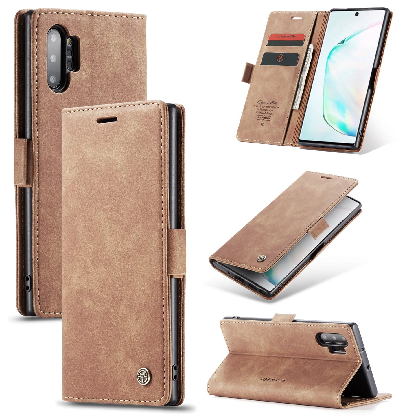Multi-Function Retro Wallet Case for Samsung Galaxy