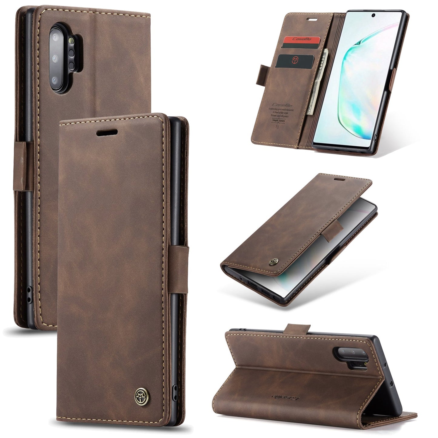 Multi-Function Retro Wallet Case for Samsung Galaxy