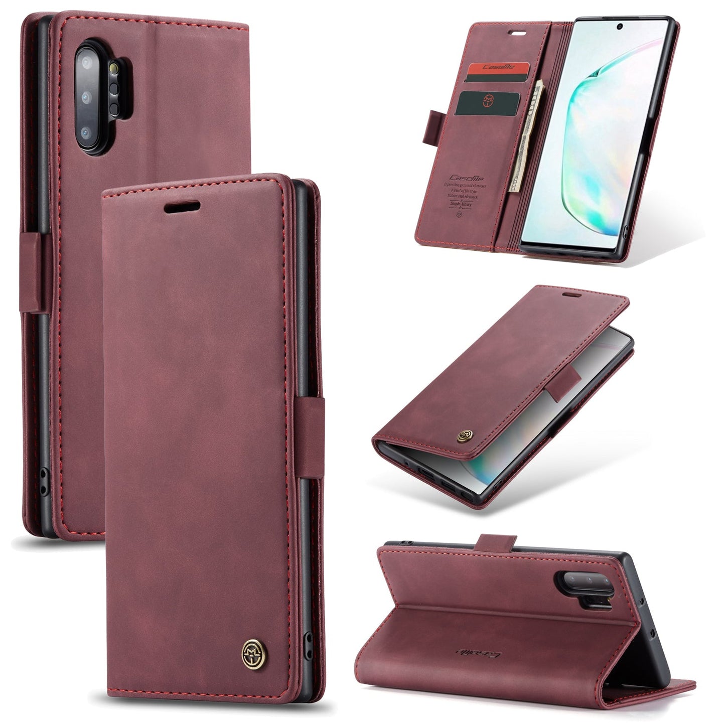 Multi-Function Retro Wallet Case for Samsung Galaxy