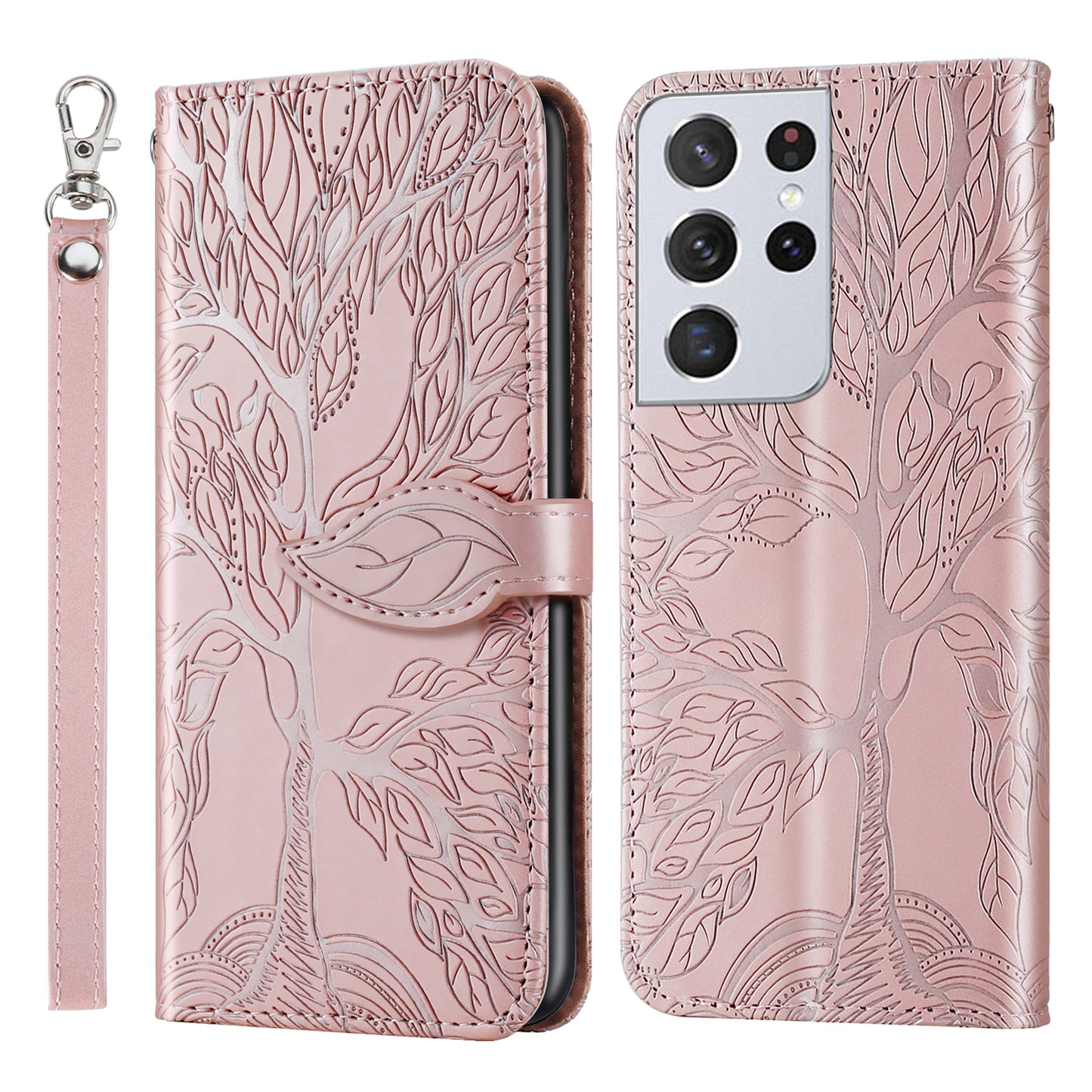 Tree of Life Wallet Flip Case for Samsung Galaxy