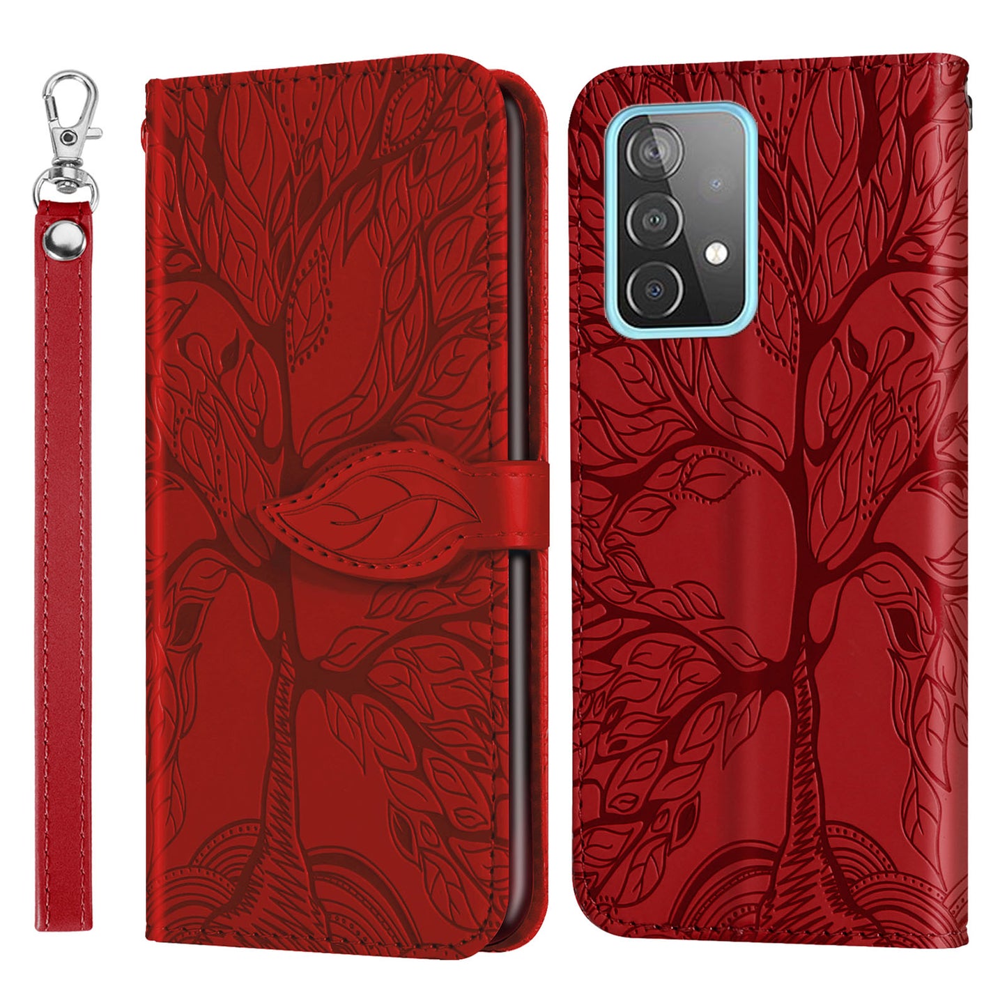 Tree of Life Wallet Flip Case for Samsung Galaxy