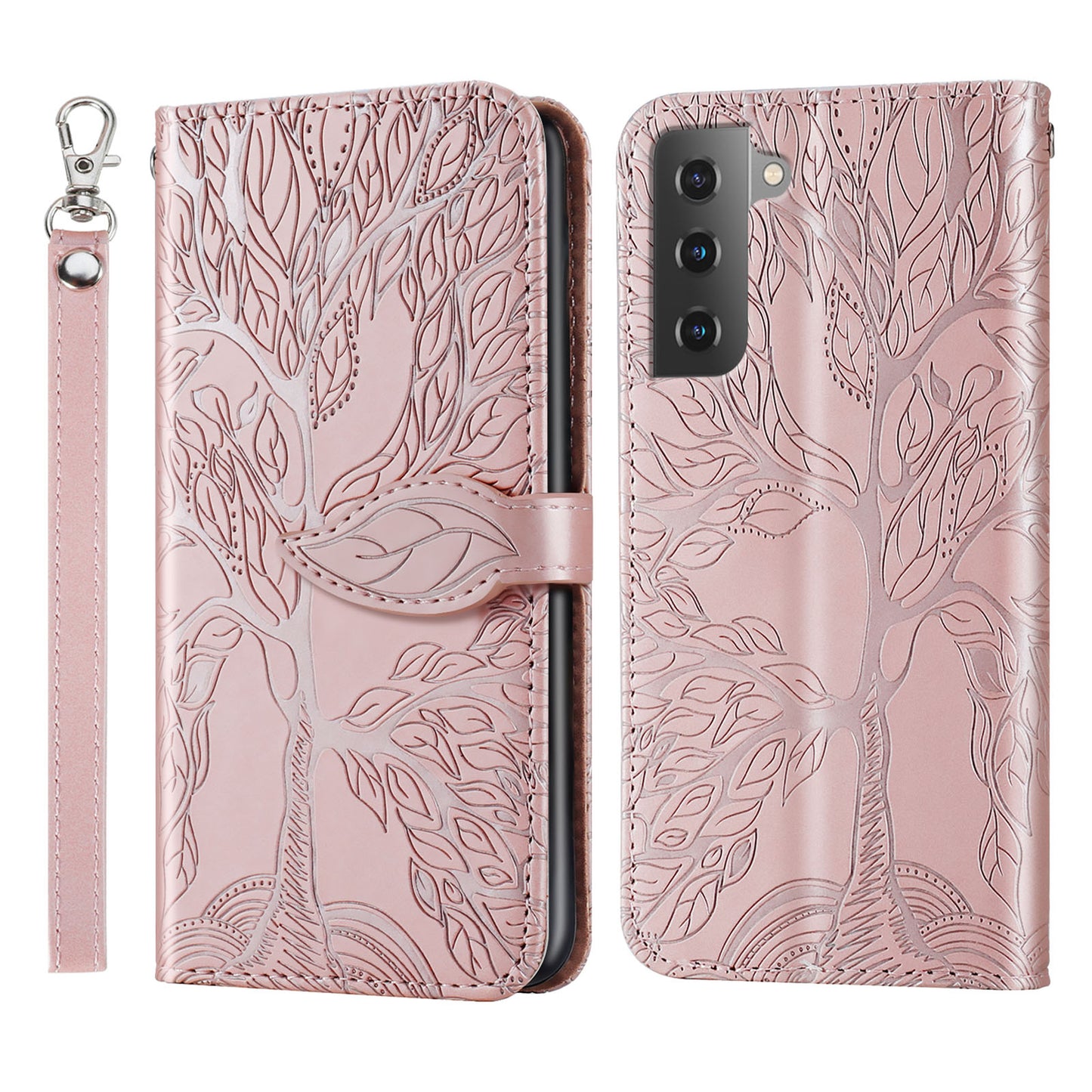 Tree of Life Wallet Flip Case for Samsung Galaxy