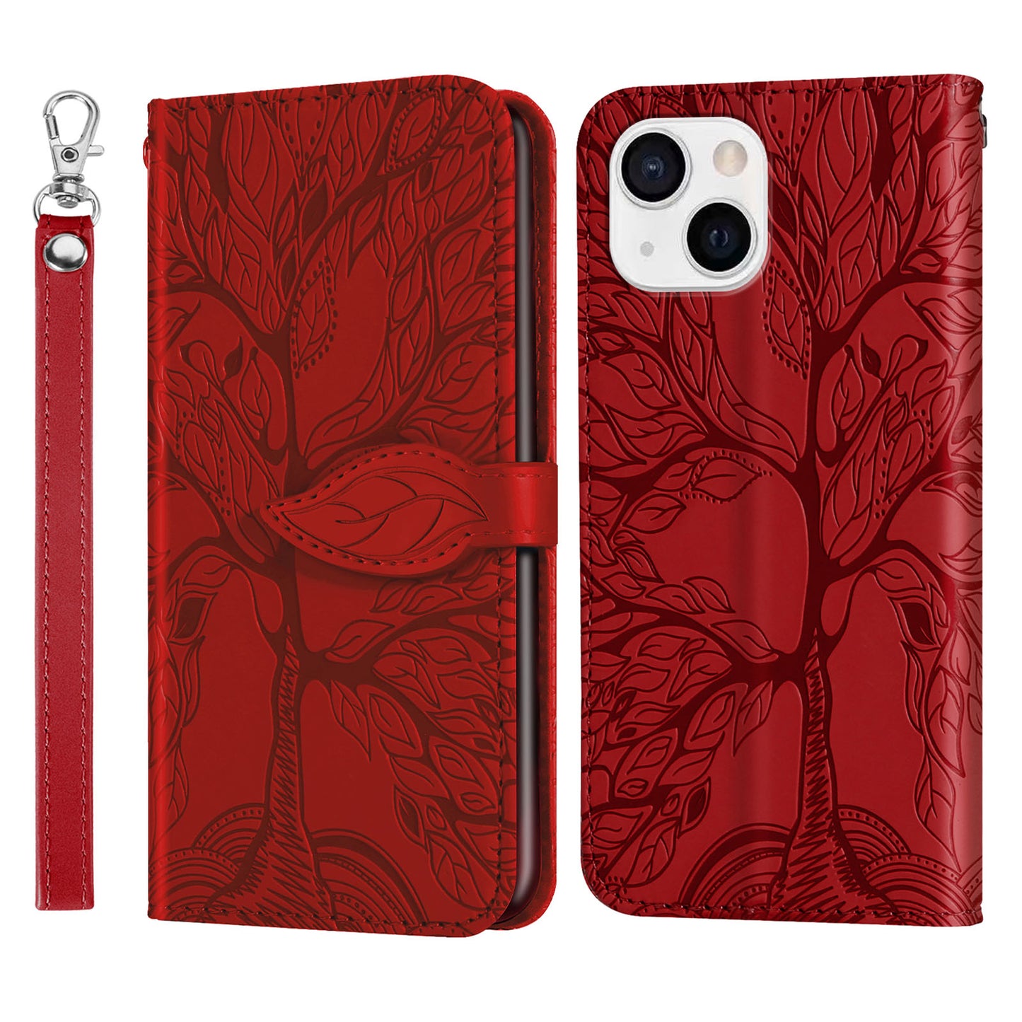Tree of Life Wallet Flip Case for iPhone
