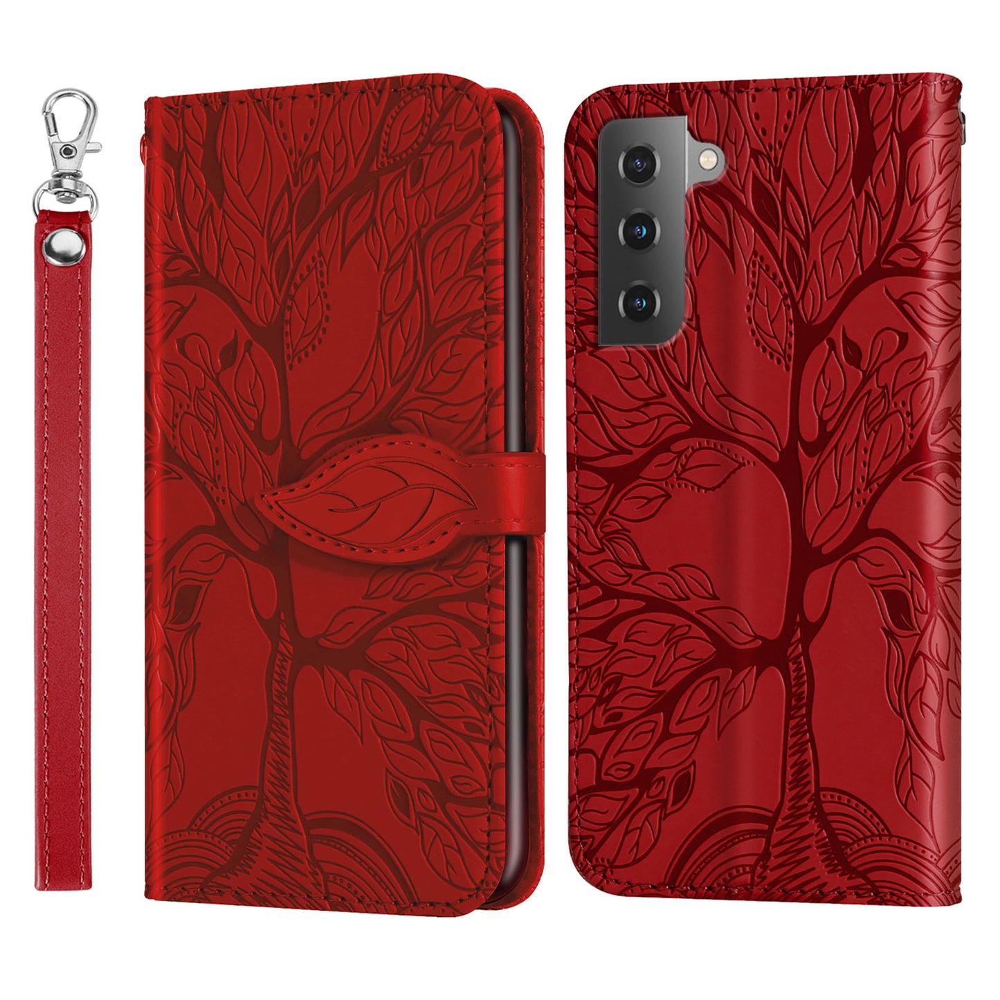 Tree of Life Wallet Flip Case for Samsung Galaxy