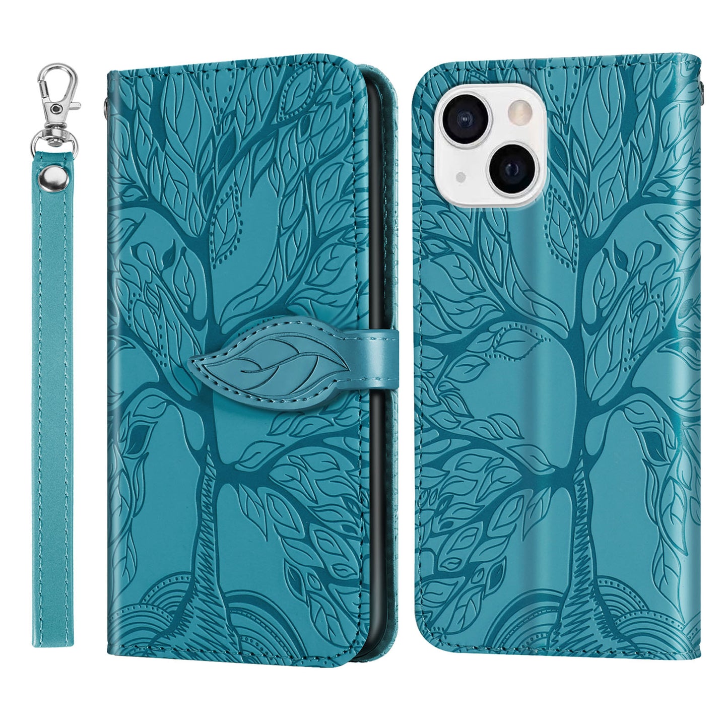 Tree of Life Wallet Flip Case for iPhone