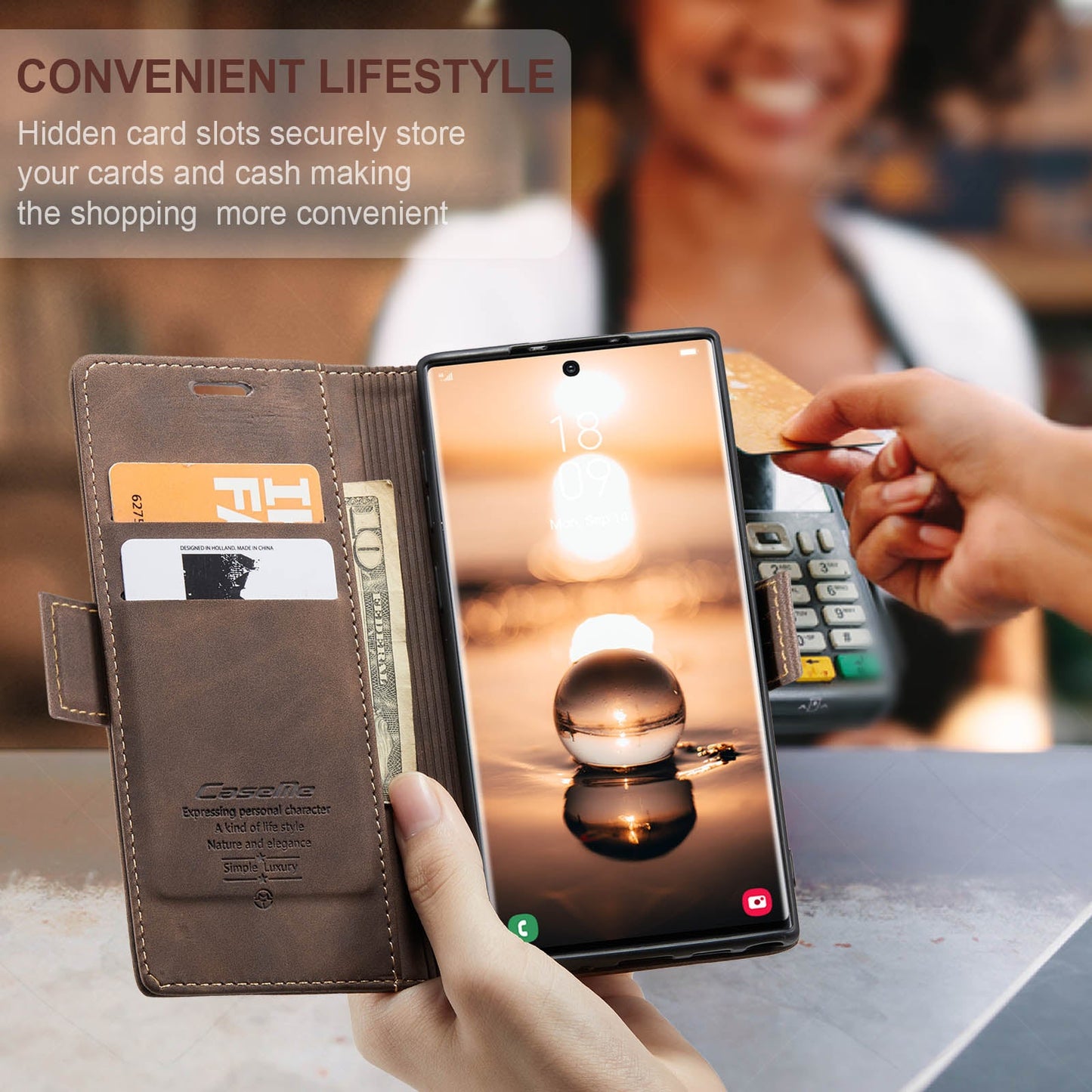 Multi-Function Retro Wallet Case for Samsung Galaxy