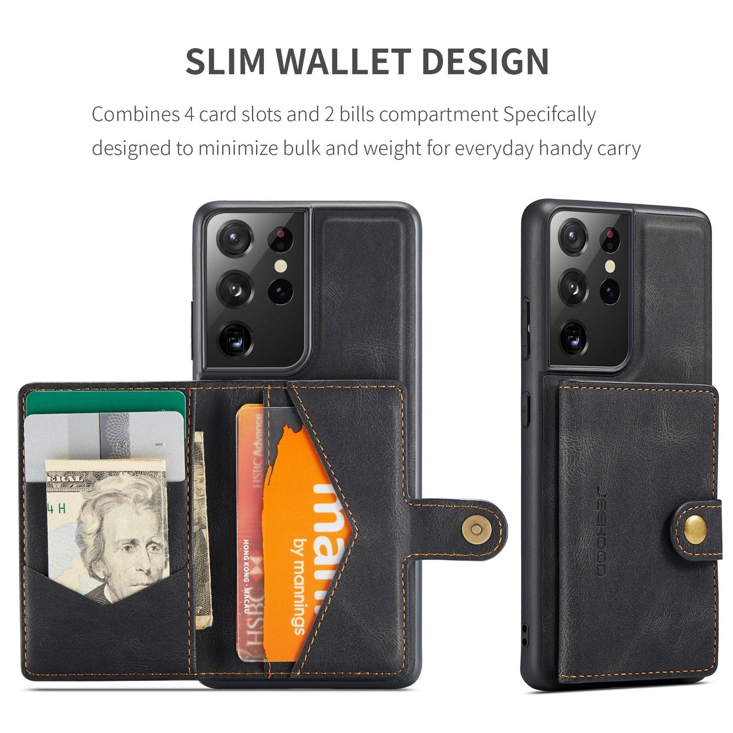 2-in-1-Magnethülle für Samsung Galaxy
