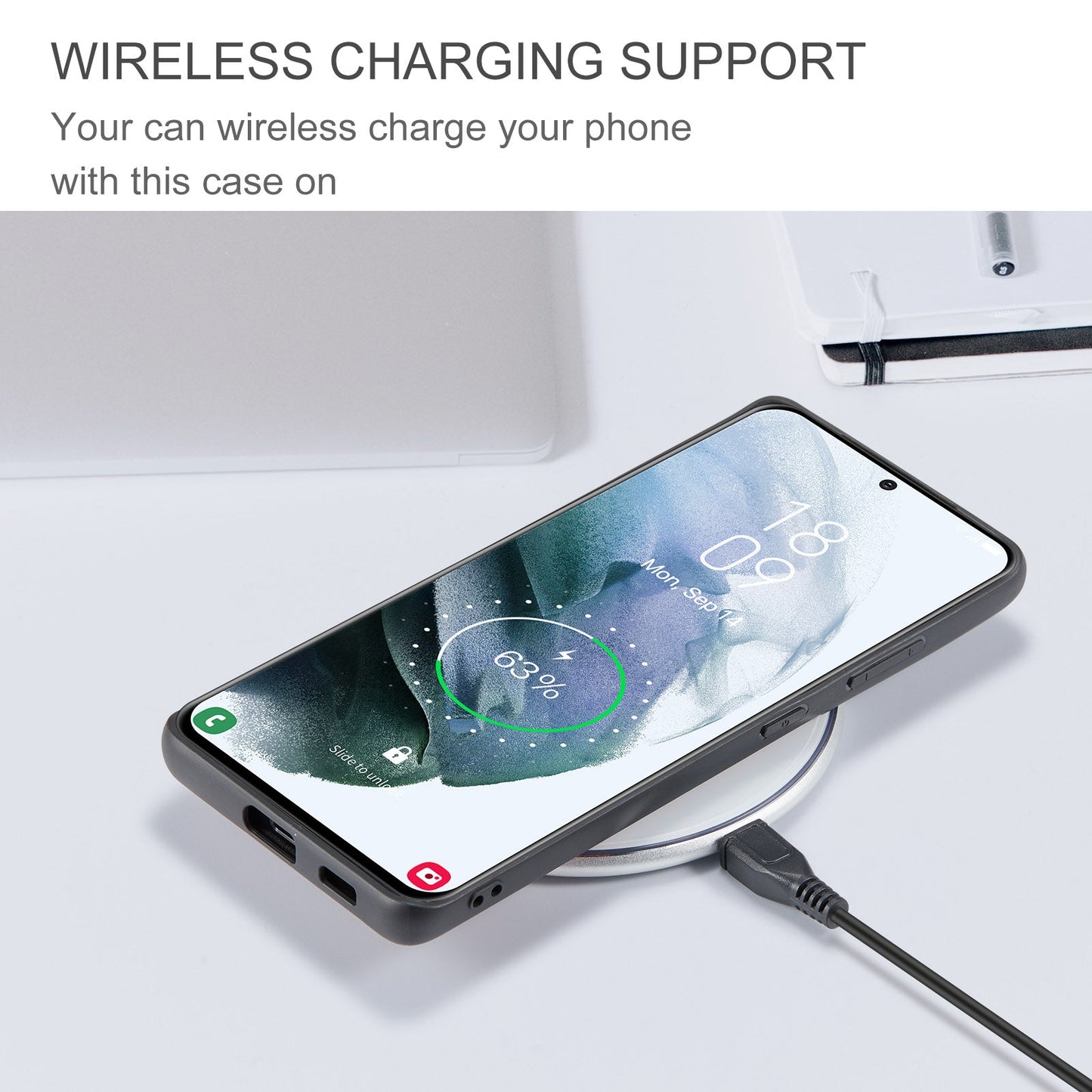 2-in-1-Magnethülle für Samsung Galaxy