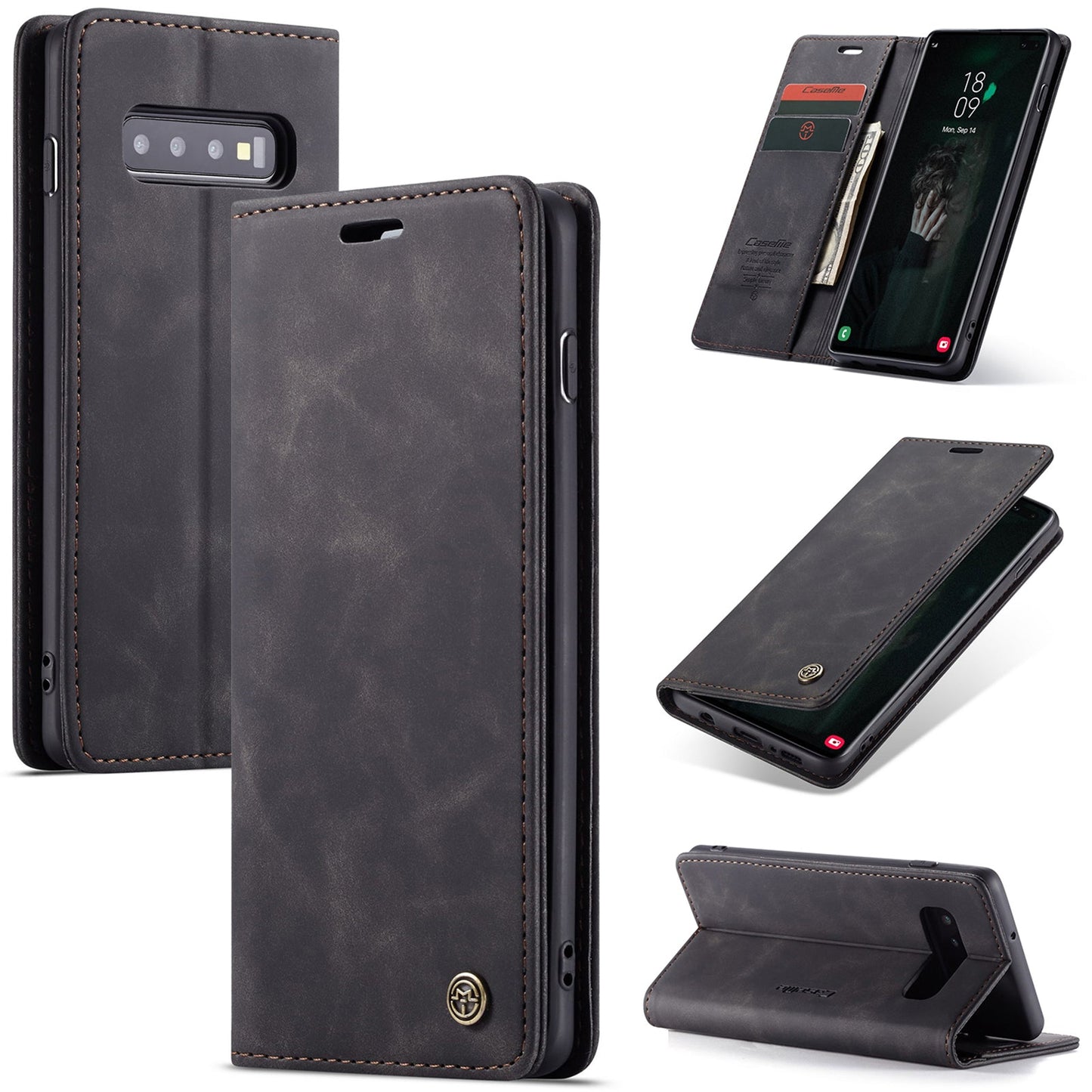 Multi-Function Retro Wallet Case for Samsung Galaxy