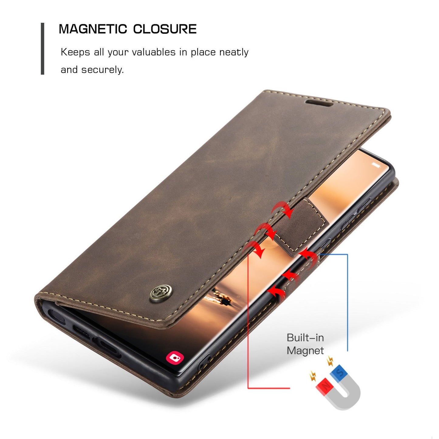 Multi-Function Retro Wallet Case for Samsung Galaxy