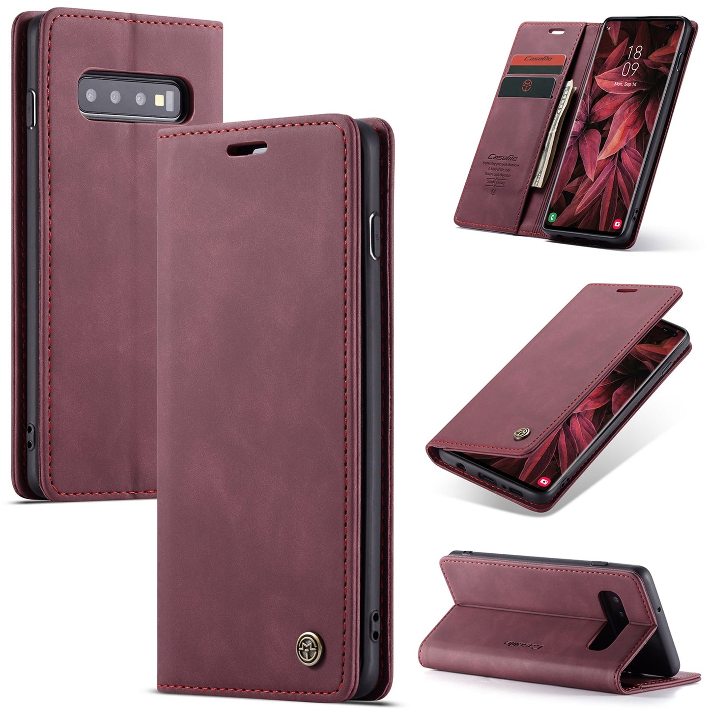 Multi-Function Retro Wallet Case for Samsung Galaxy