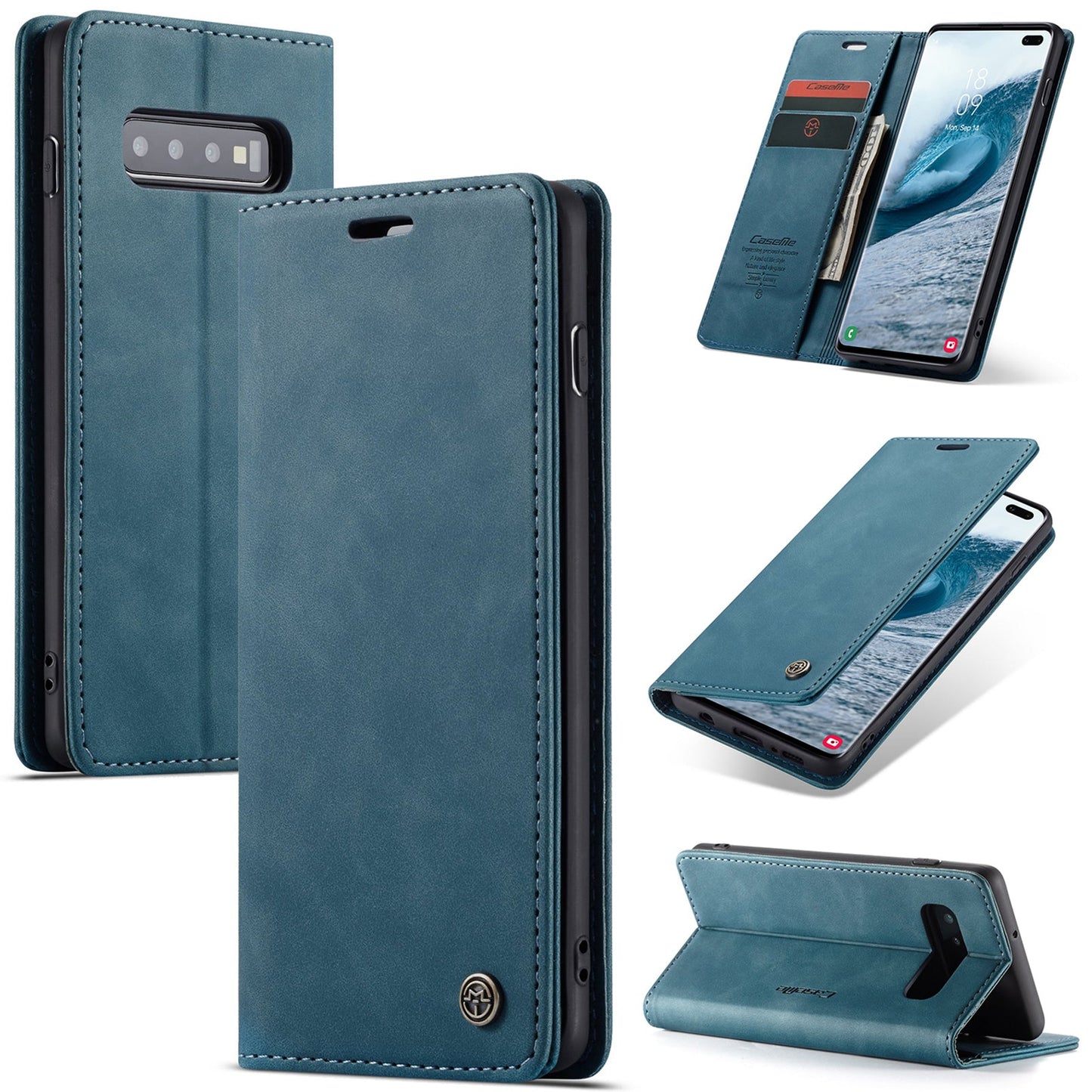 Multi-Function Retro Wallet Case for Samsung Galaxy