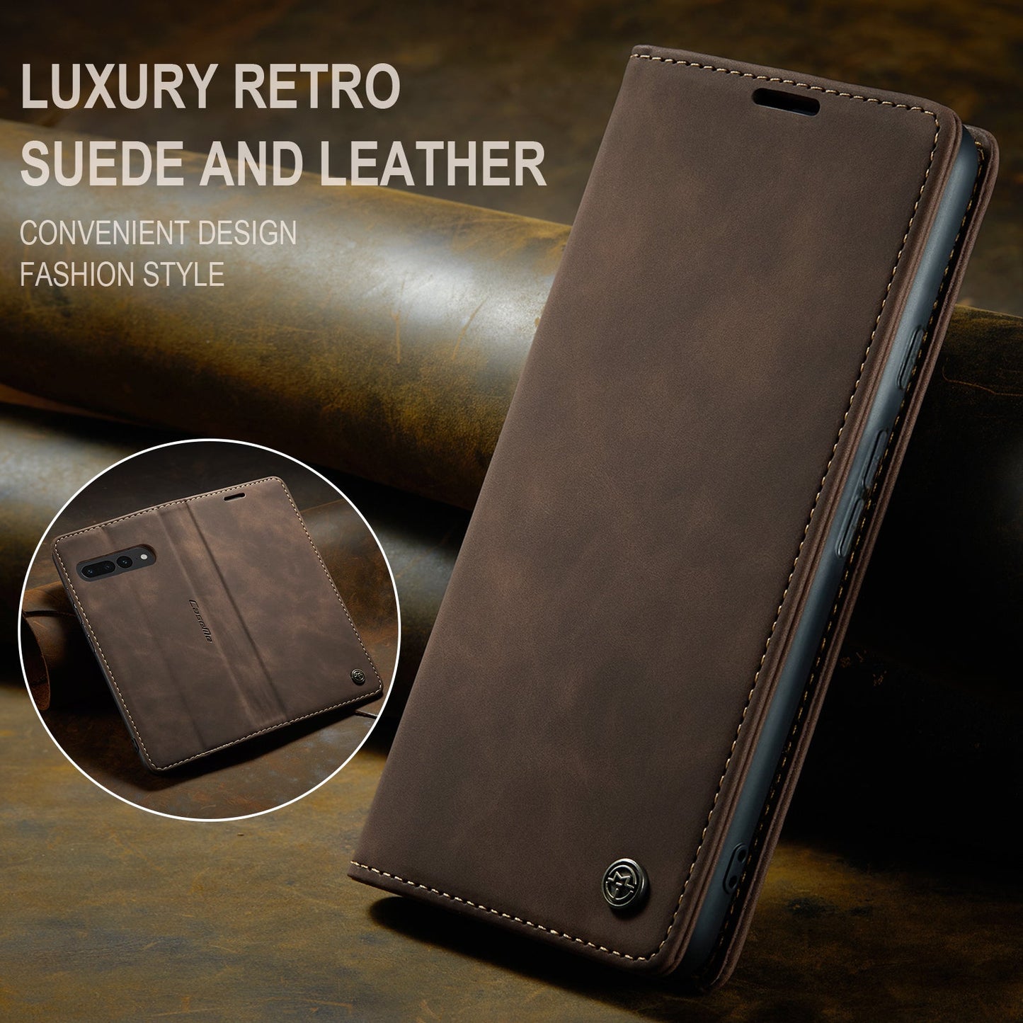 Multi-Function Retro Wallet Case for Google Pixel