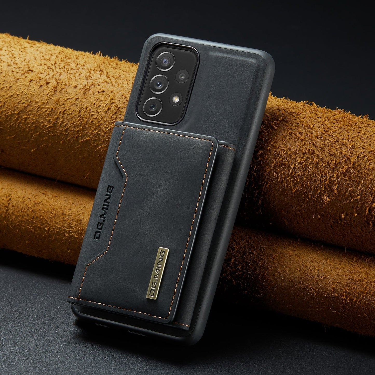 2-in-1 abnehmbare Leder-Brieftaschenhülle für Samsung Galaxy