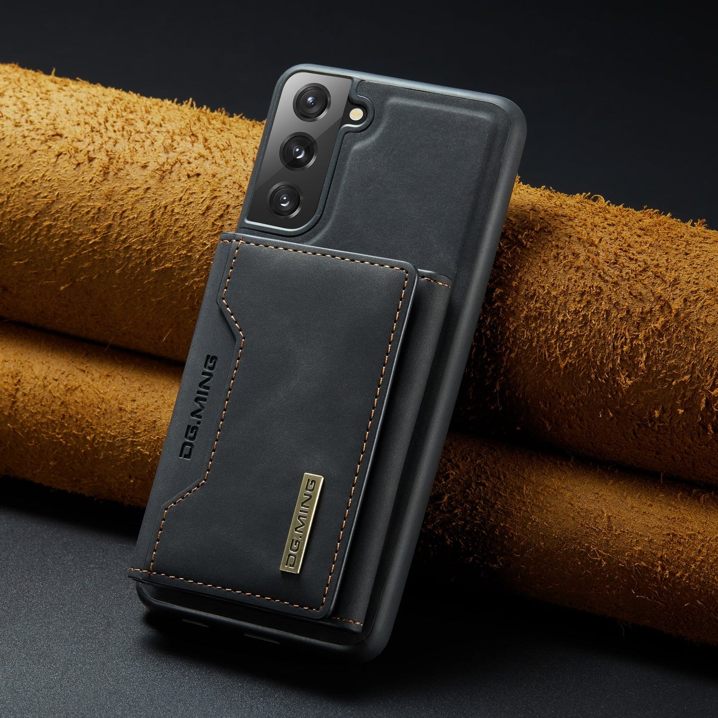 2-in-1 abnehmbare Leder-Brieftaschenhülle für Samsung Galaxy