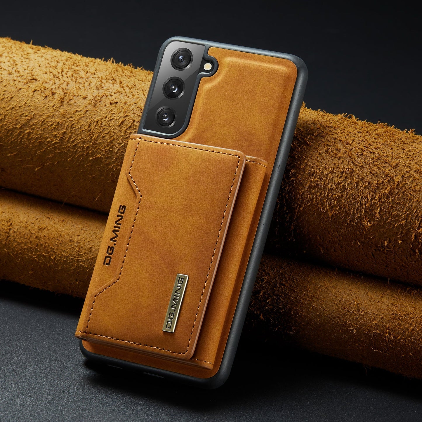 2-in-1 abnehmbare Leder-Brieftaschenhülle für Samsung Galaxy