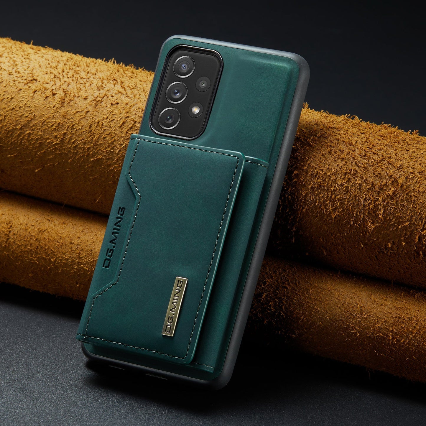 2-in-1 abnehmbare Leder-Brieftaschenhülle für Samsung Galaxy