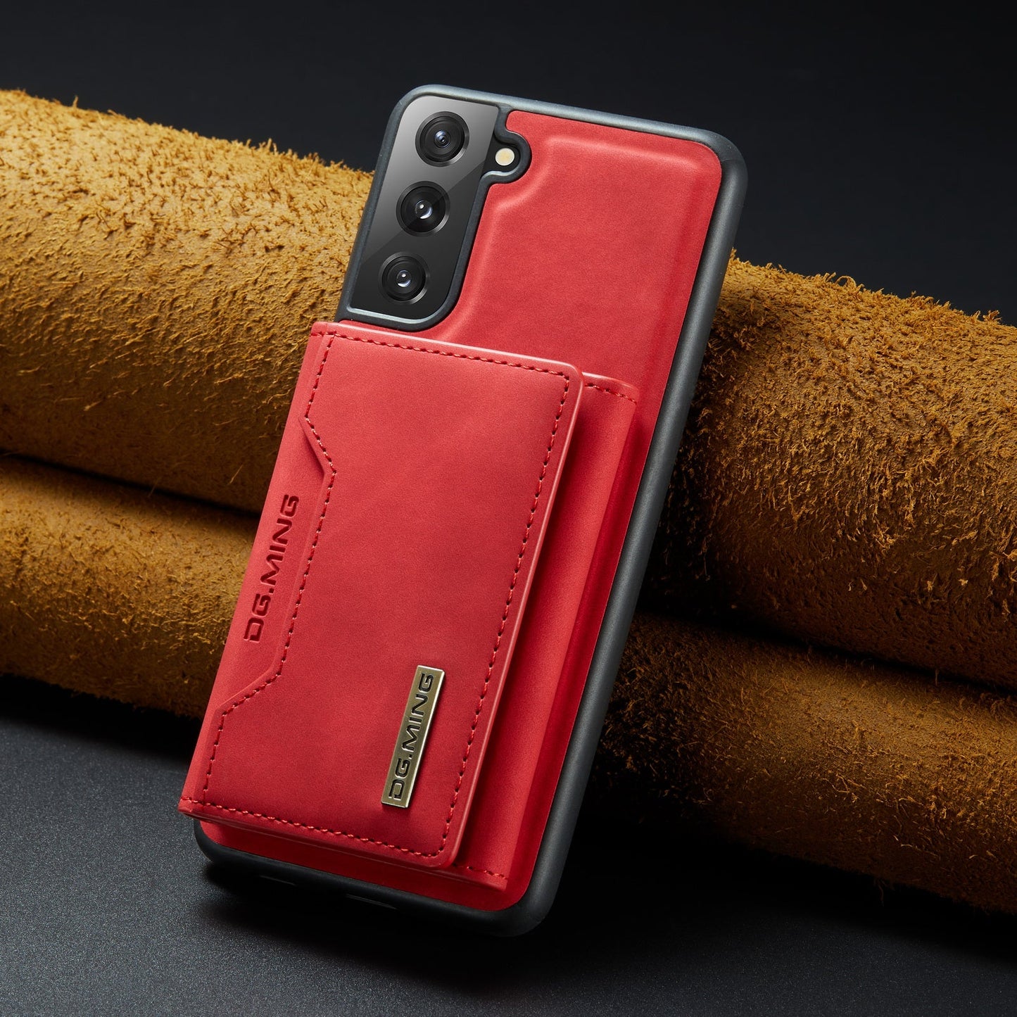 2-in-1 abnehmbare Leder-Brieftaschenhülle für Samsung Galaxy
