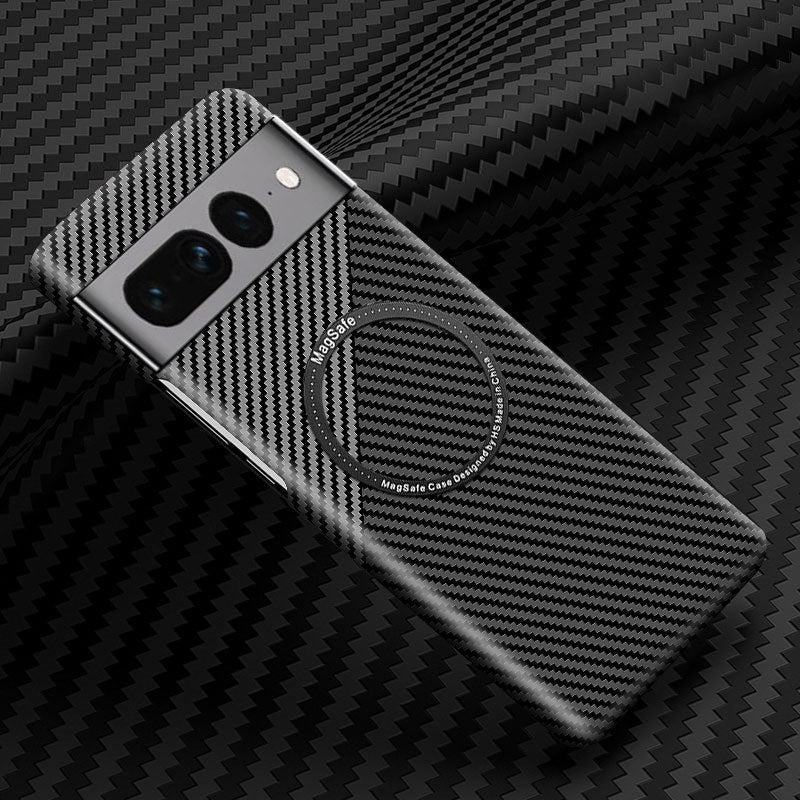 Ultra-thin Carbon Fiber Style Magnetic Case for Google Pixel