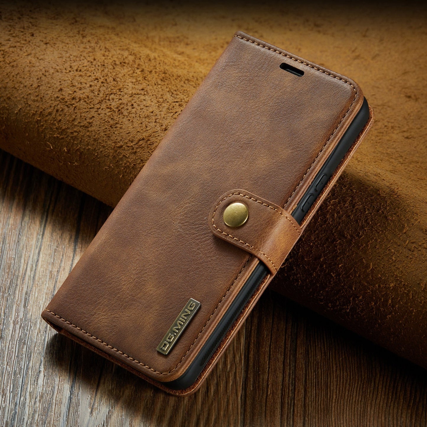 2-in-1 abnehmbare Flip-Ledertasche für Samsung