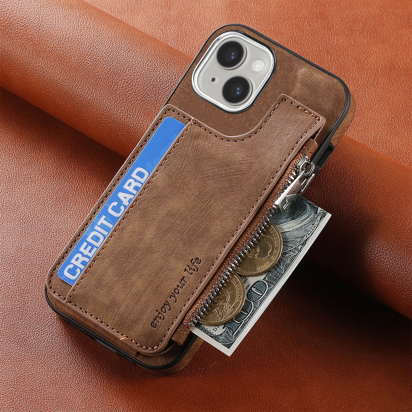 Versatile Magsafe Zipper Case for iPhone