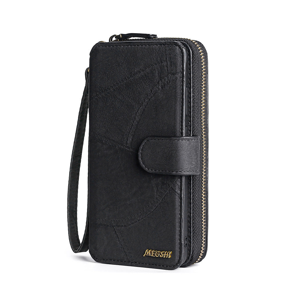 MEGSHI Multifunctional Card Slot Phone Case for Samsung Galaxy